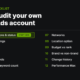 Twelve-point checklist showing how to audit a Google Ads account, starting with conversion tracking.